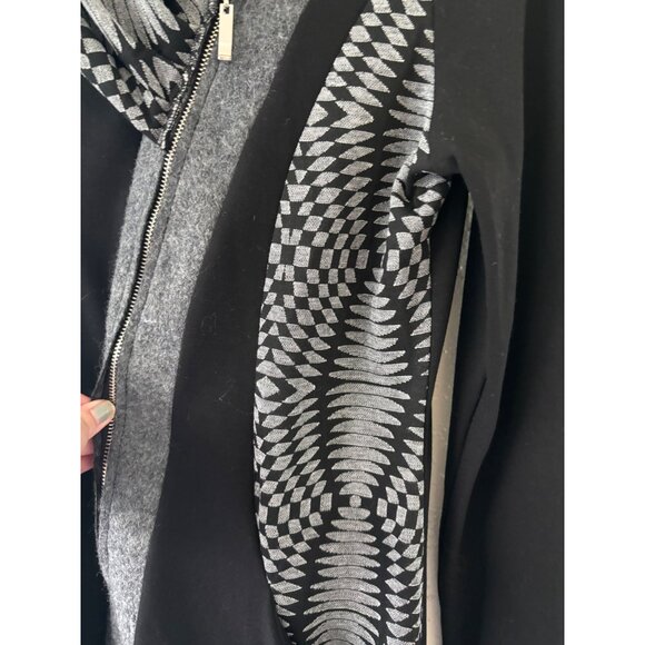 The Pyramid Collection Patchwork Boho Festival Tunic Length Zip Jacket M - Picture 11 of 14